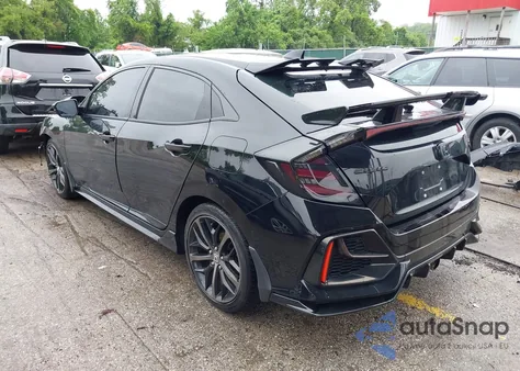 2021 Honda Civic Sport Touring from USA, damaged, VIN SHHFK7H91MU203890